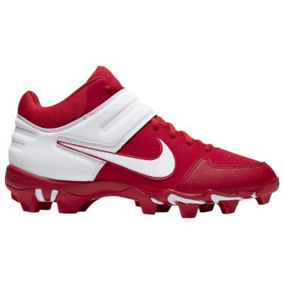 Nike Baseball Cipő Férfi Alpha Huarache Varsity Mid Keystone Piros/Fehér,YEV86314